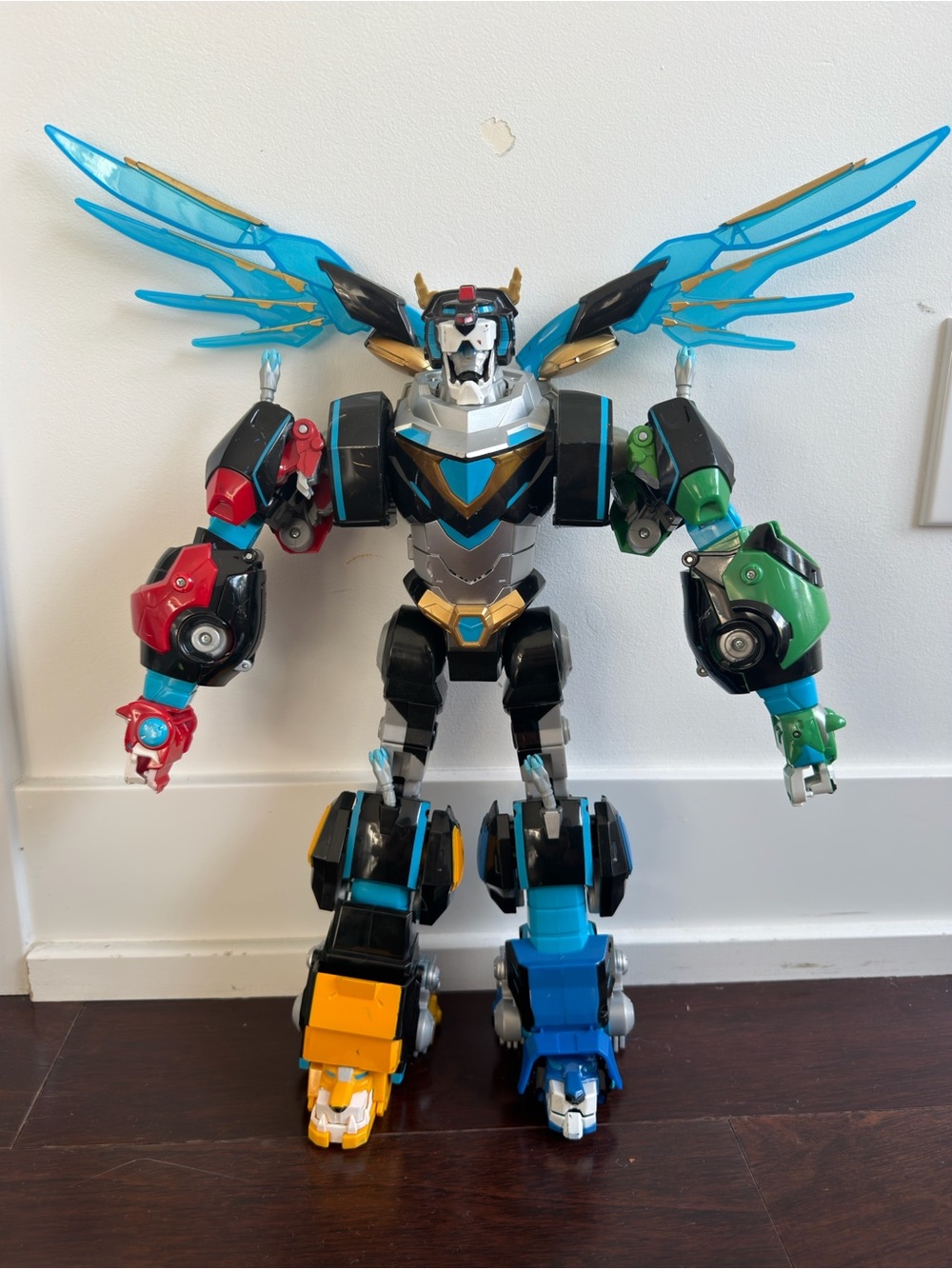 Voltron Legendary Defender Ultimate Lions Black, Red, Green, Blue, Yellow